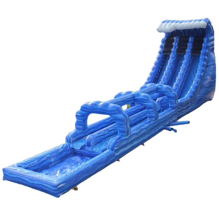 Blue Wave water inflatable slide for sale China factory, manufactuer ...