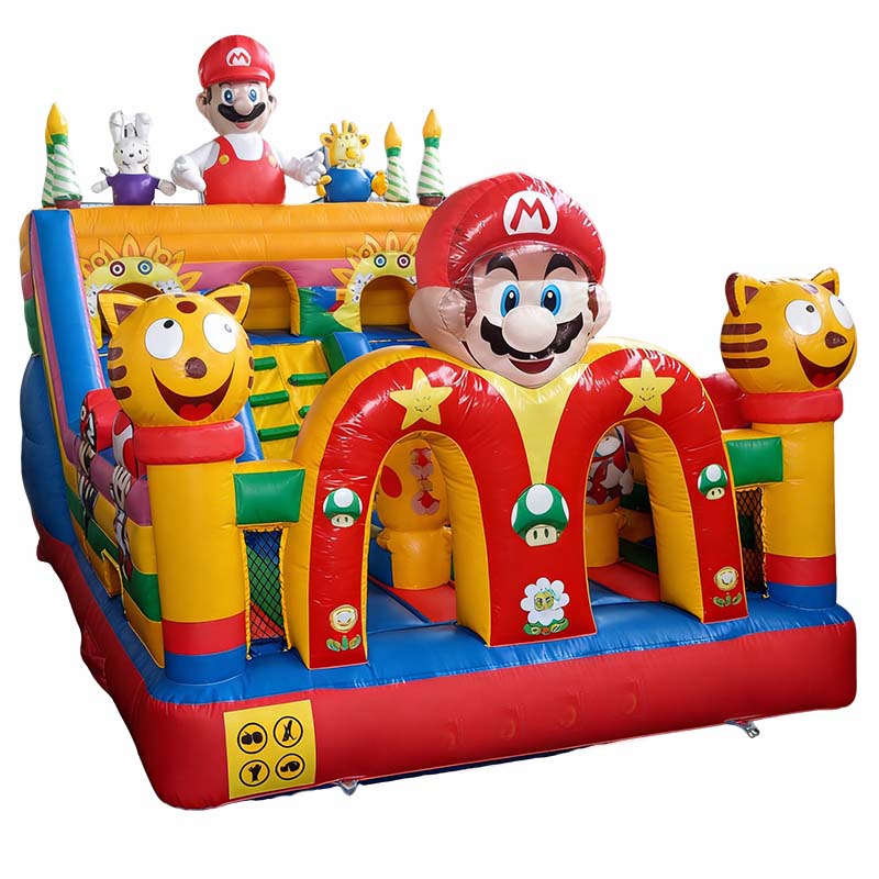 Mario Inflateable Super Mario Bouncy Slide,Mario Bros Inflatables