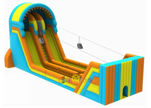 Inflatable Zipline Game